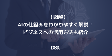 【図解】AIの仕組みをわかりやすく解説！ビジネスへの活用方法も紹介