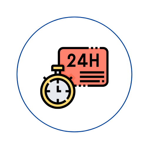 24時間365日対応サポート