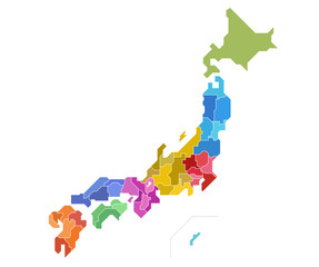 japan map