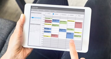 働き方の改善に役立つ 面談で便利な予約スケジュール機能
