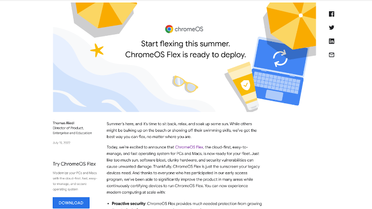 Chrome OS Flex で学校のデバイス環境の改善を図る-1
