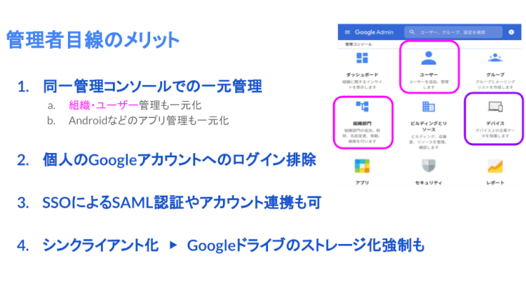 Google Workspace ユーザーの Chromebook 導入メリット04
