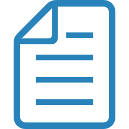 シンプルな書類ファイル