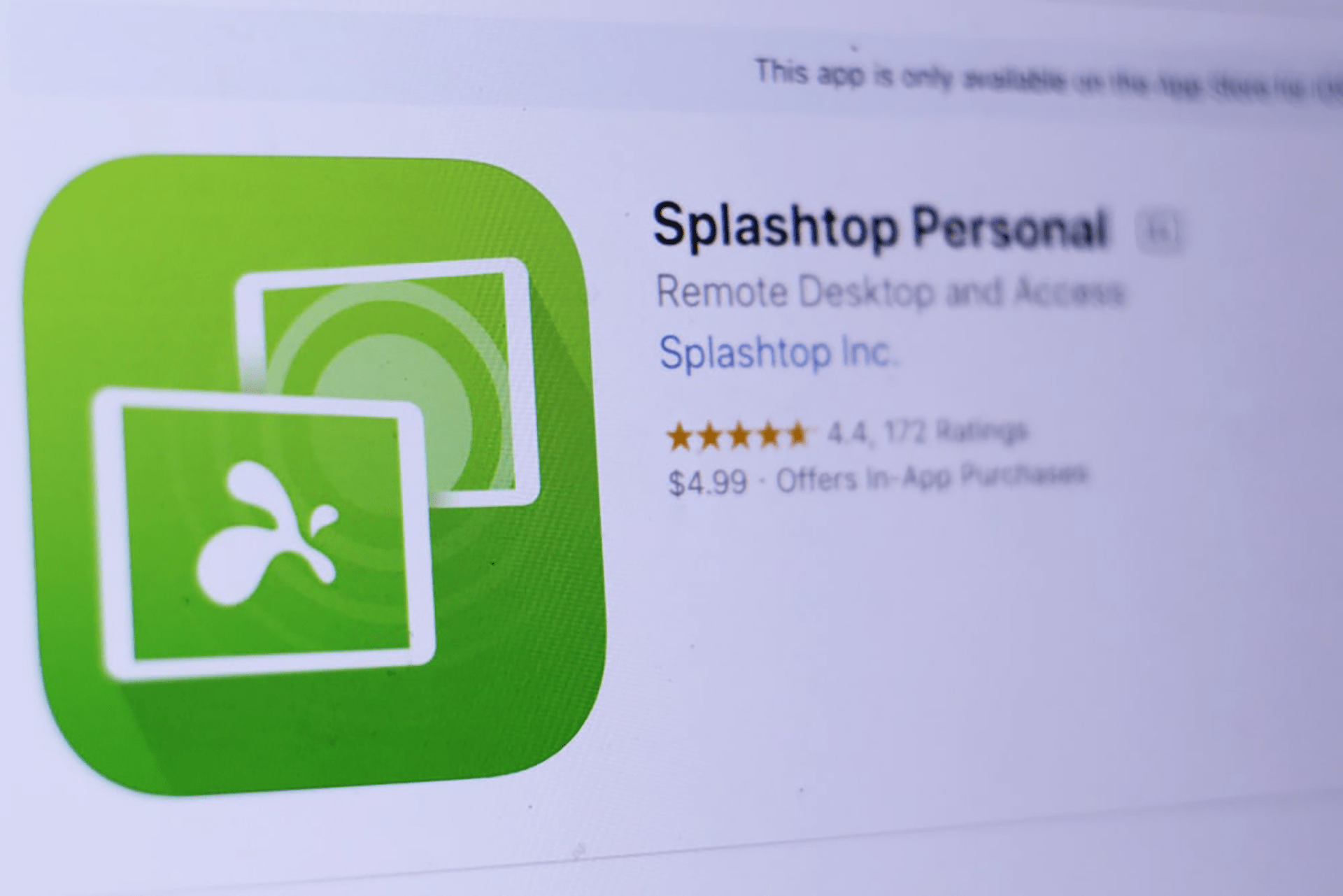 Splashtop のダウンロード／インストール方法