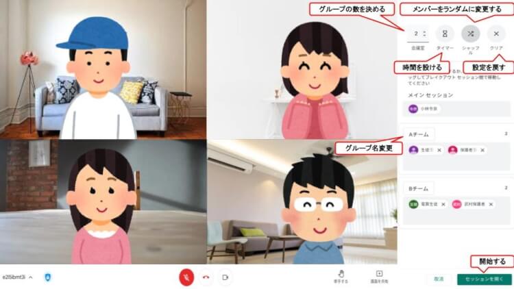 Google Meet の「ブレイクアウトセッション」で授業を効果的に行う